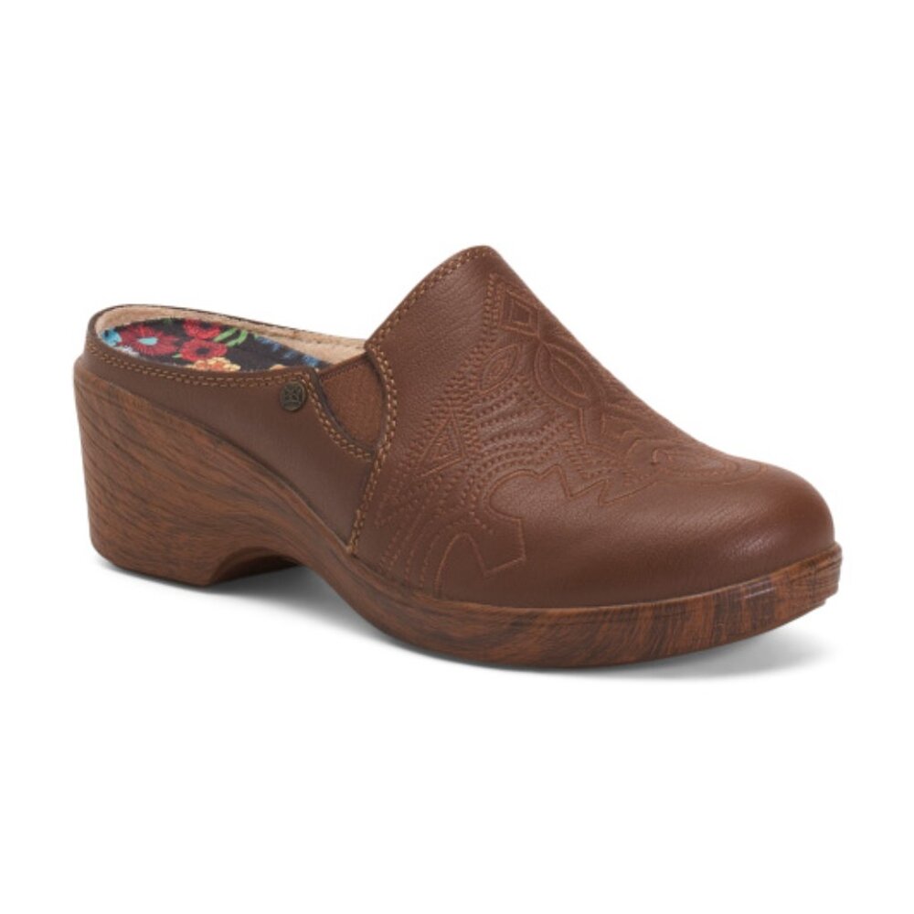 NEW ALEGRIA Leather Sereniti Clogs  for women 925 4m2